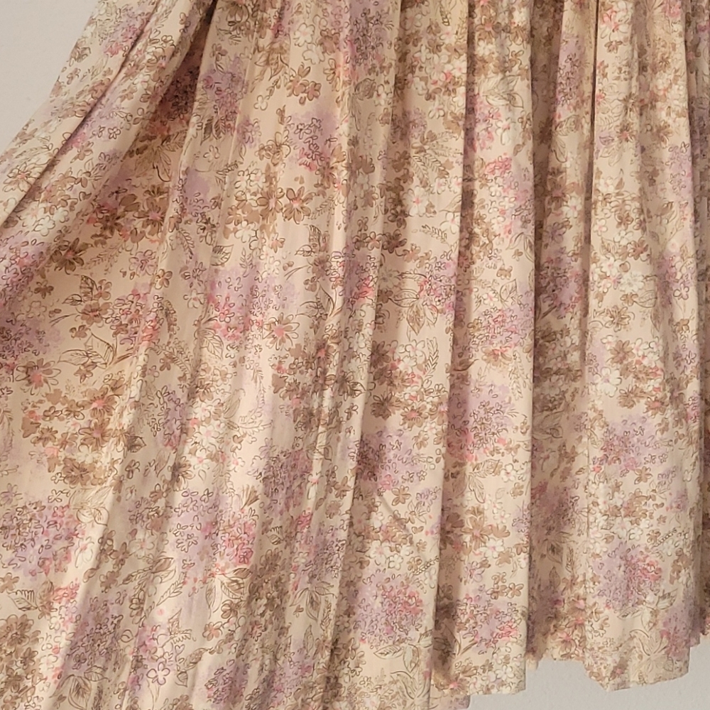 Vintage 50s Floral Day Dress Small - Picture 10 of 12